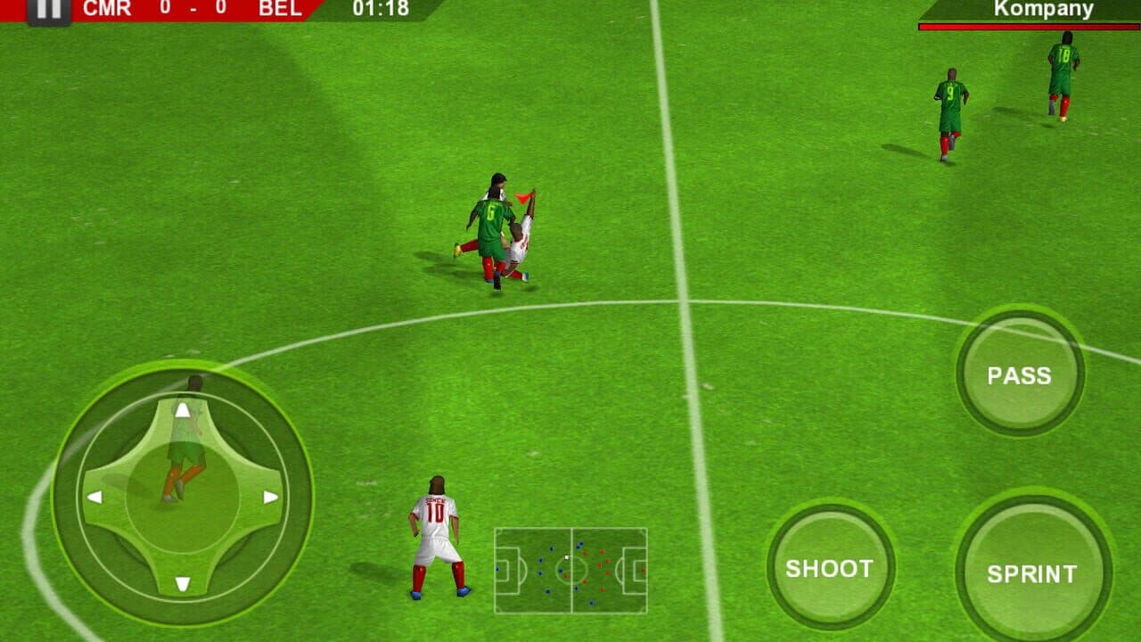 Real Football 2012 screenshot 1