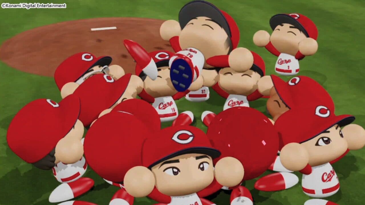 Jikkyou Pawafuru Puroyakyu screenshot 1