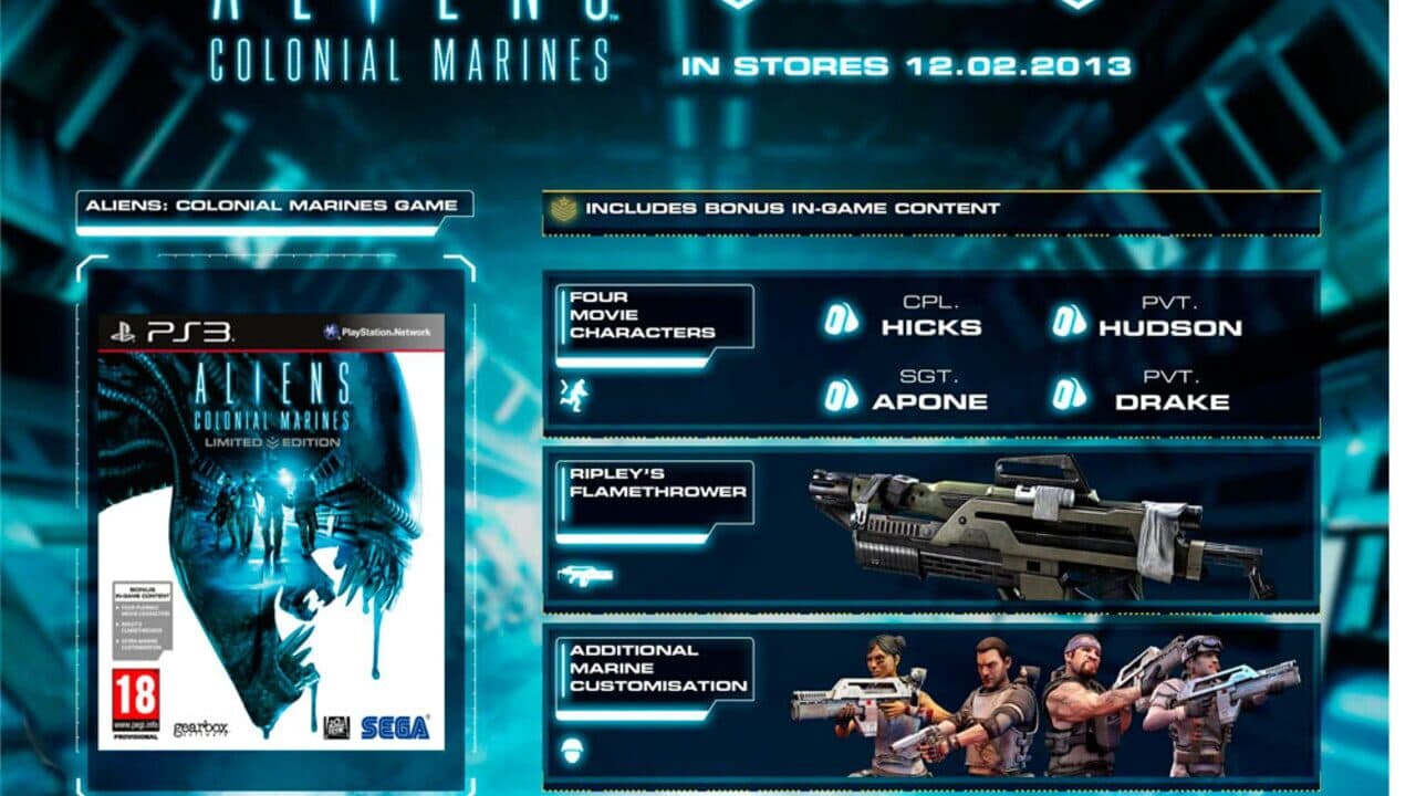 Aliens: Colonial Marines - Limited Edition screenshot 1