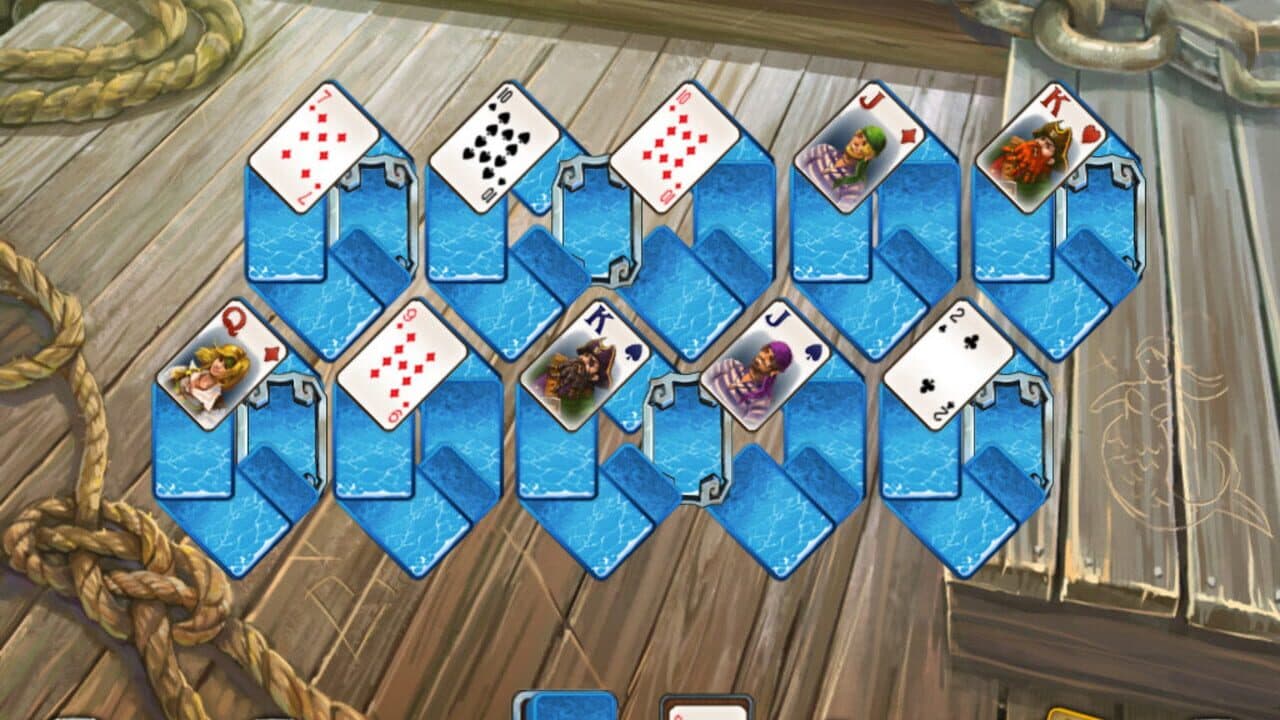 Solitaire Legend of the Pirates screenshot 1