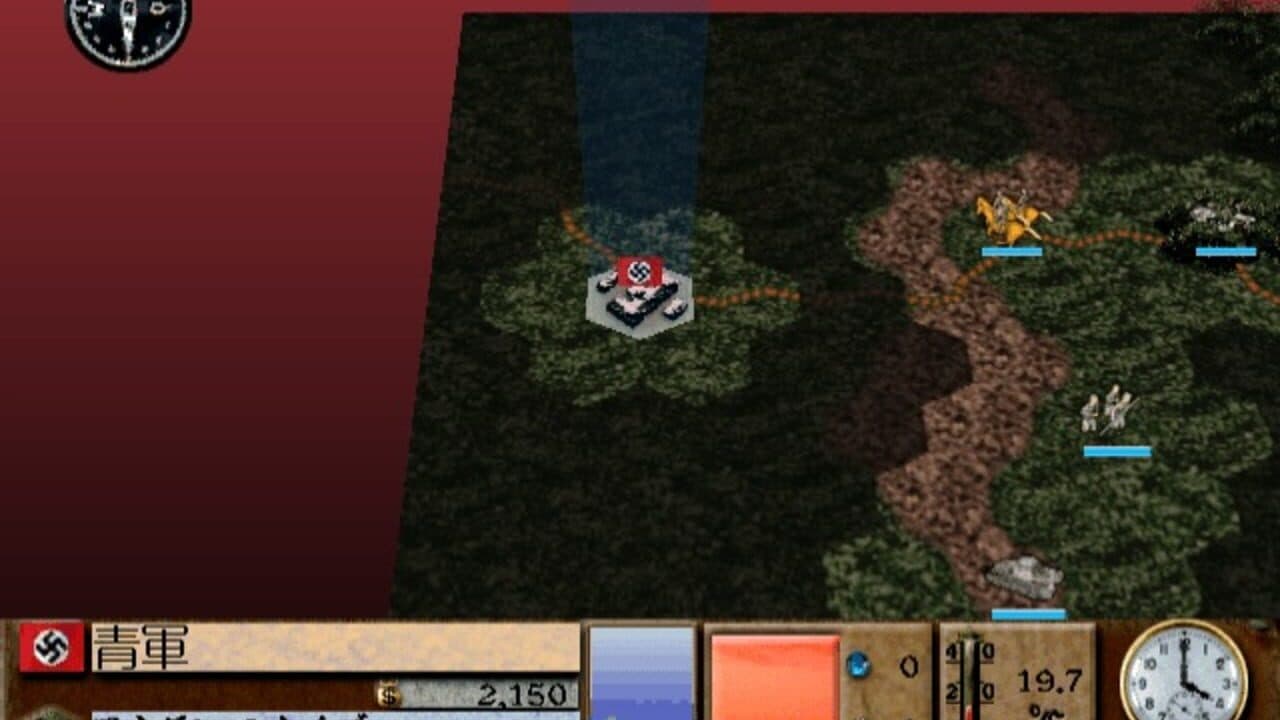 Advanced Daisenryaku: Europe no Arashi - Doitsu Dengeki Sakusen screenshot 1