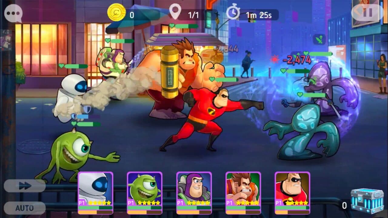 Disney Heroes: Battle Mode screenshot 1