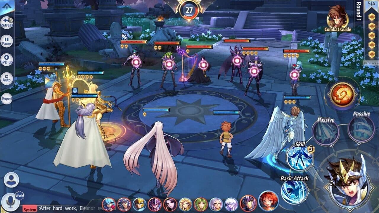 Saint Seiya Awakening: Knights of the Zodiac screenshot 1