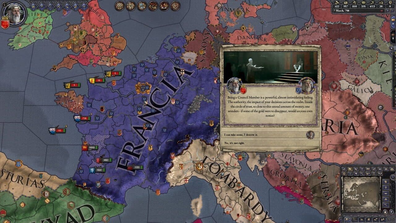 Crusader Kings II: Conclave screenshot 1