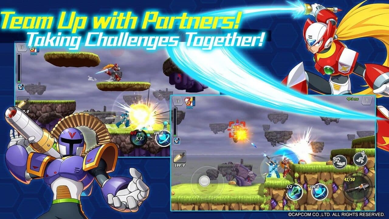 Mega Man X Dive screenshot 1