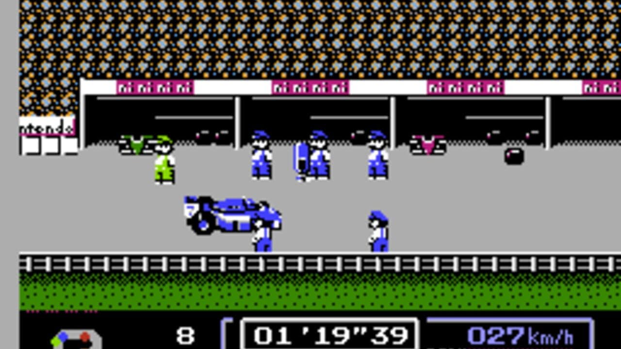 Famicom Grand Prix: F-1 Race screenshot 1