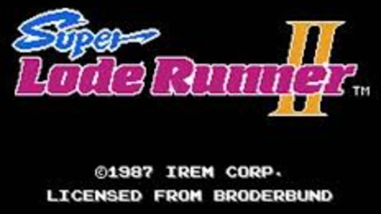 Super Lode Runner II screenshot 1