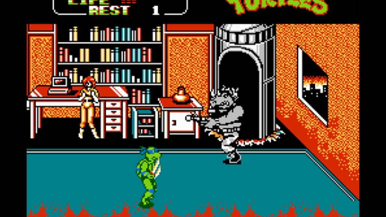 Teenage Mutant Ninja Turtles II: The Arcade Game screenshot 1