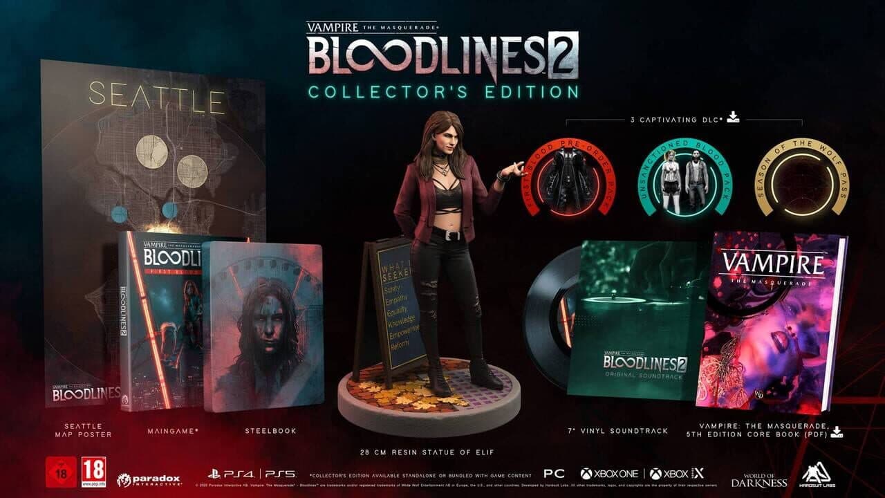 Vampire: The Masquerade - Bloodlines 2 Collector’s Edition screenshot 1