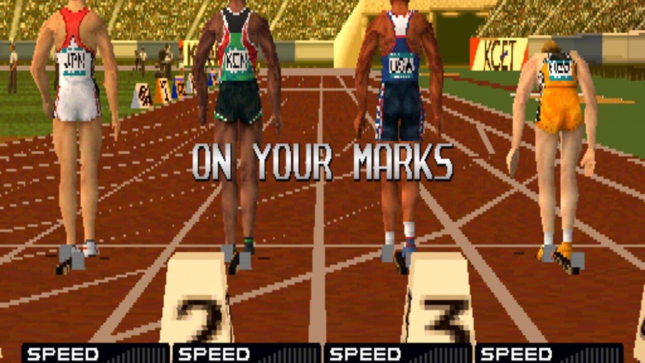 International Track & Field 2000 screenshot 1