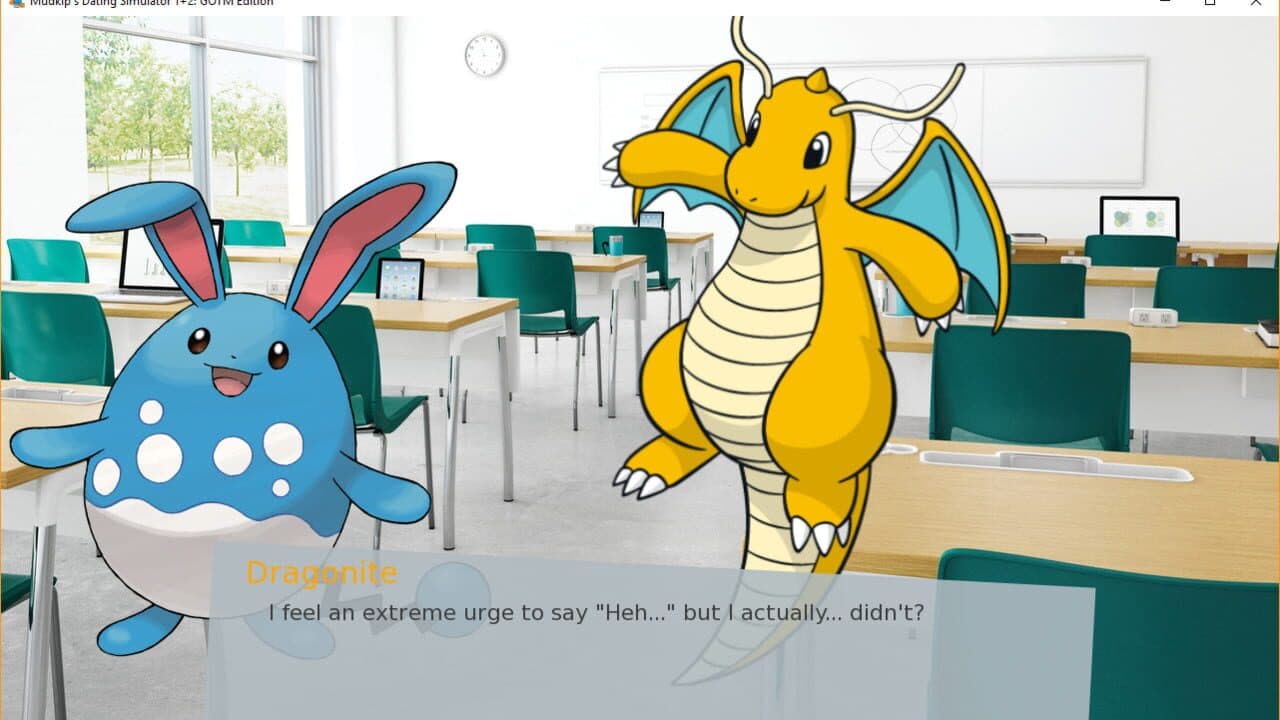Mudkip's Dating Simulator 1+2 screenshot 1