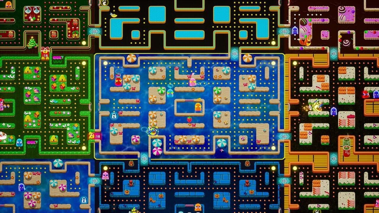 Pac-Man Mega Tunnel Battle screenshot 1