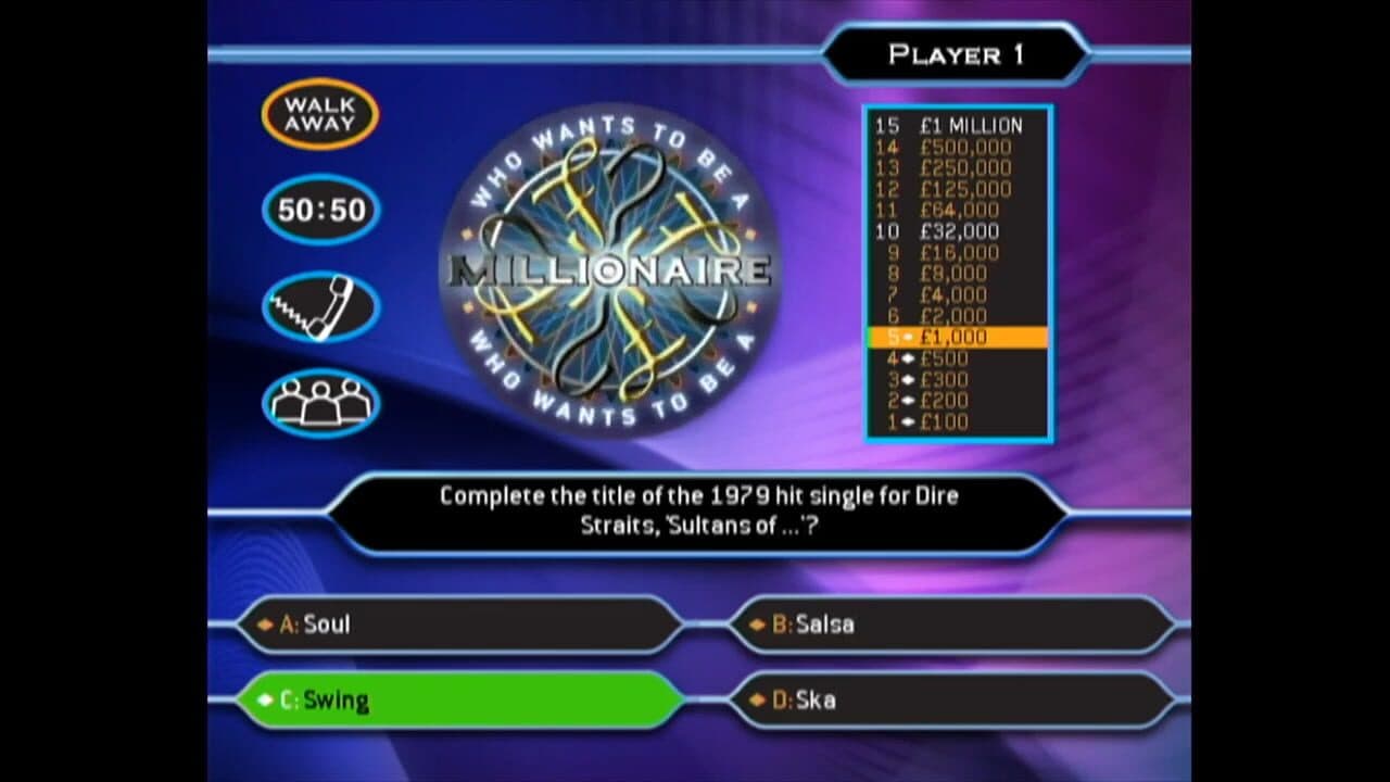 Who Wants to Be a Millionaire: 1st Edition screenshot 1