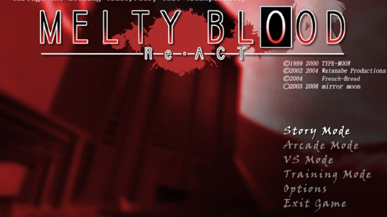 Melty Blood Re-Act screenshot 1