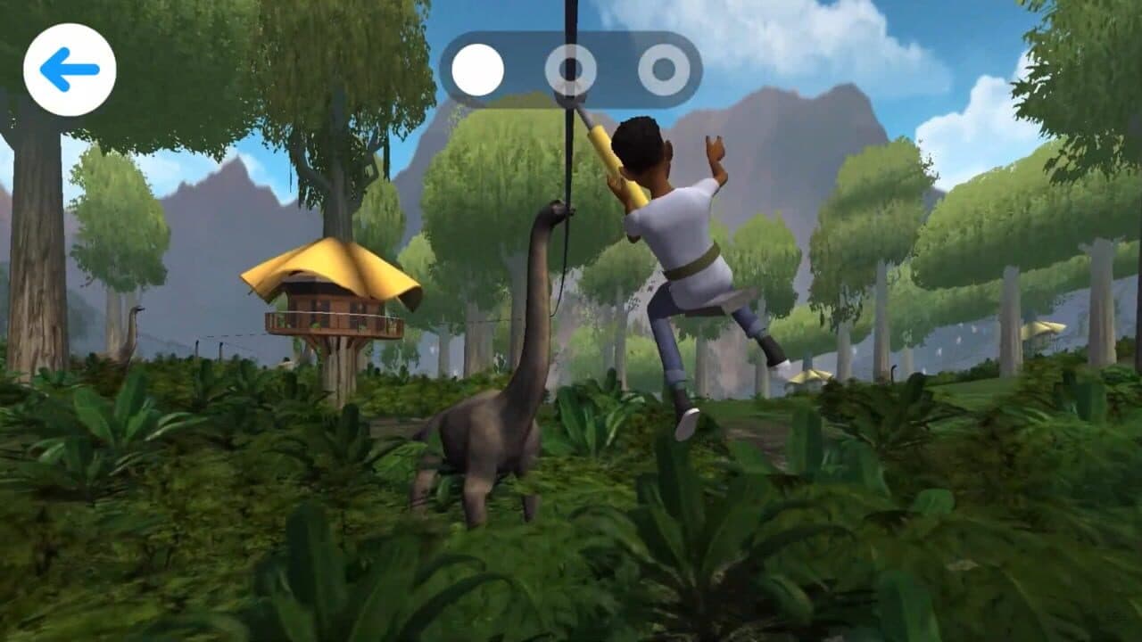 Jurassic World: Camp Cretaceous - Zipline Minigame screenshot 1