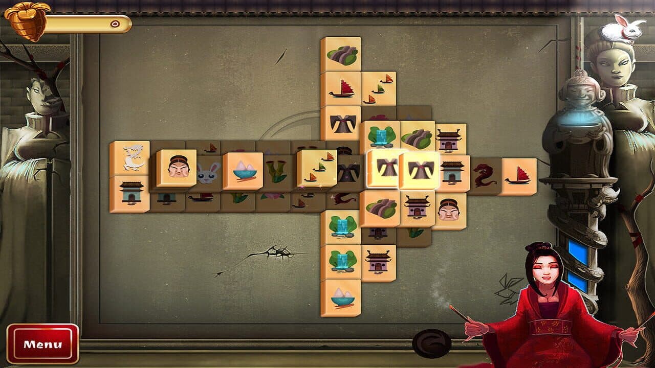 2D Mahjong Temple screenshot 1
