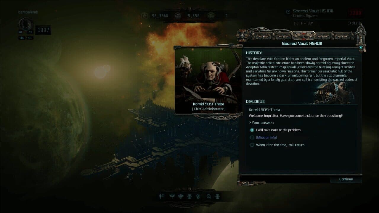 Warhammer 40,000: Inquisitor - Martyr: Forgotten Arsenal screenshot 1