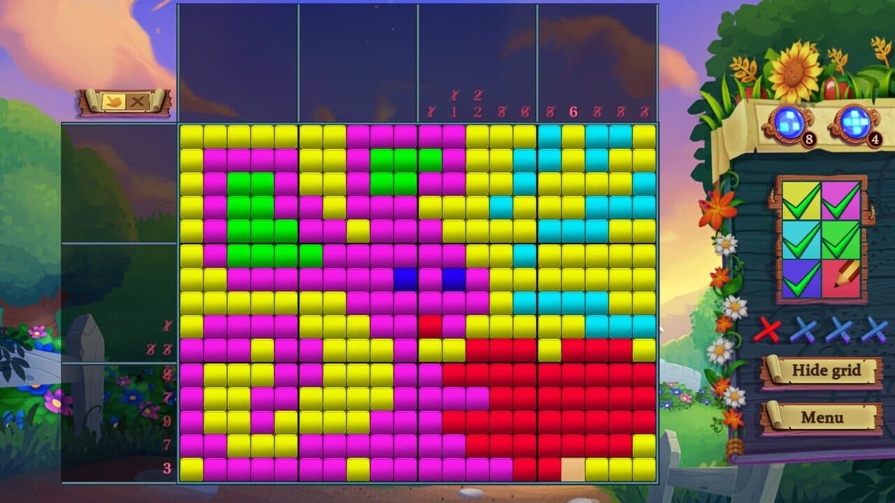 Adventure Mosaics: Granny's Farm screenshot 1