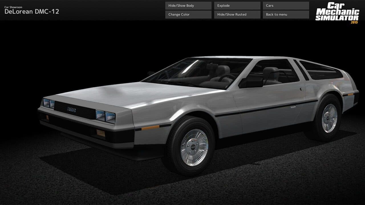 Car Mechanic Simulator 2015: DeLorean screenshot 1