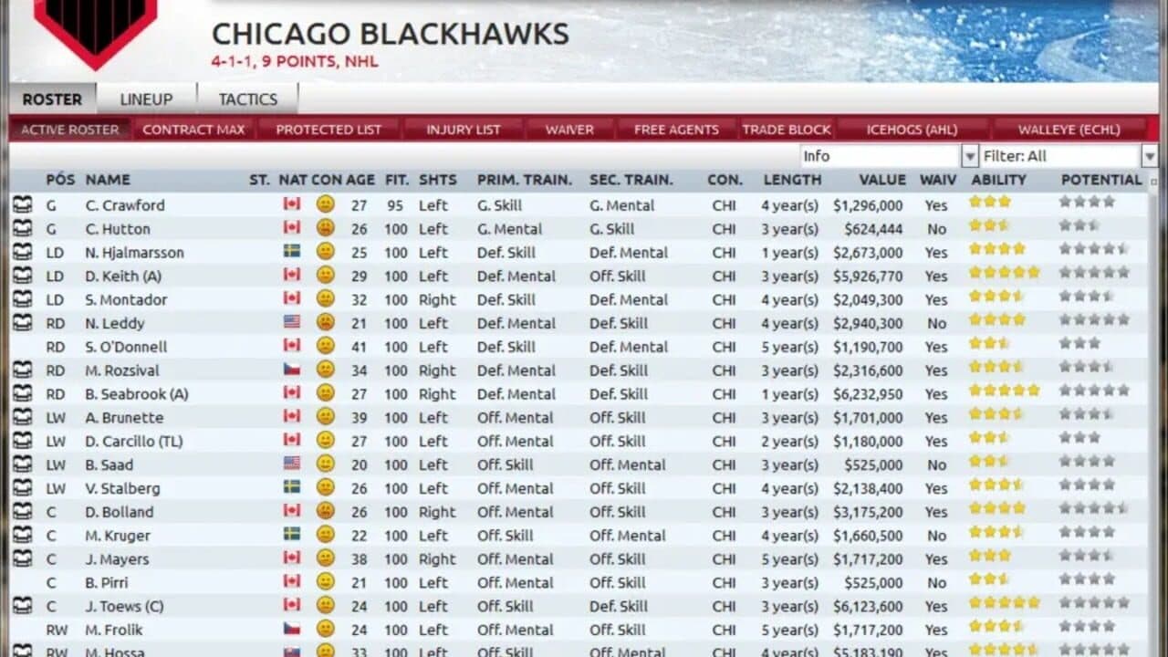 Franchise Hockey Manager 2013 screenshot 1