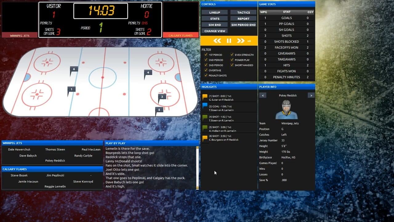 Franchise Hockey Manager 2014 screenshot 1