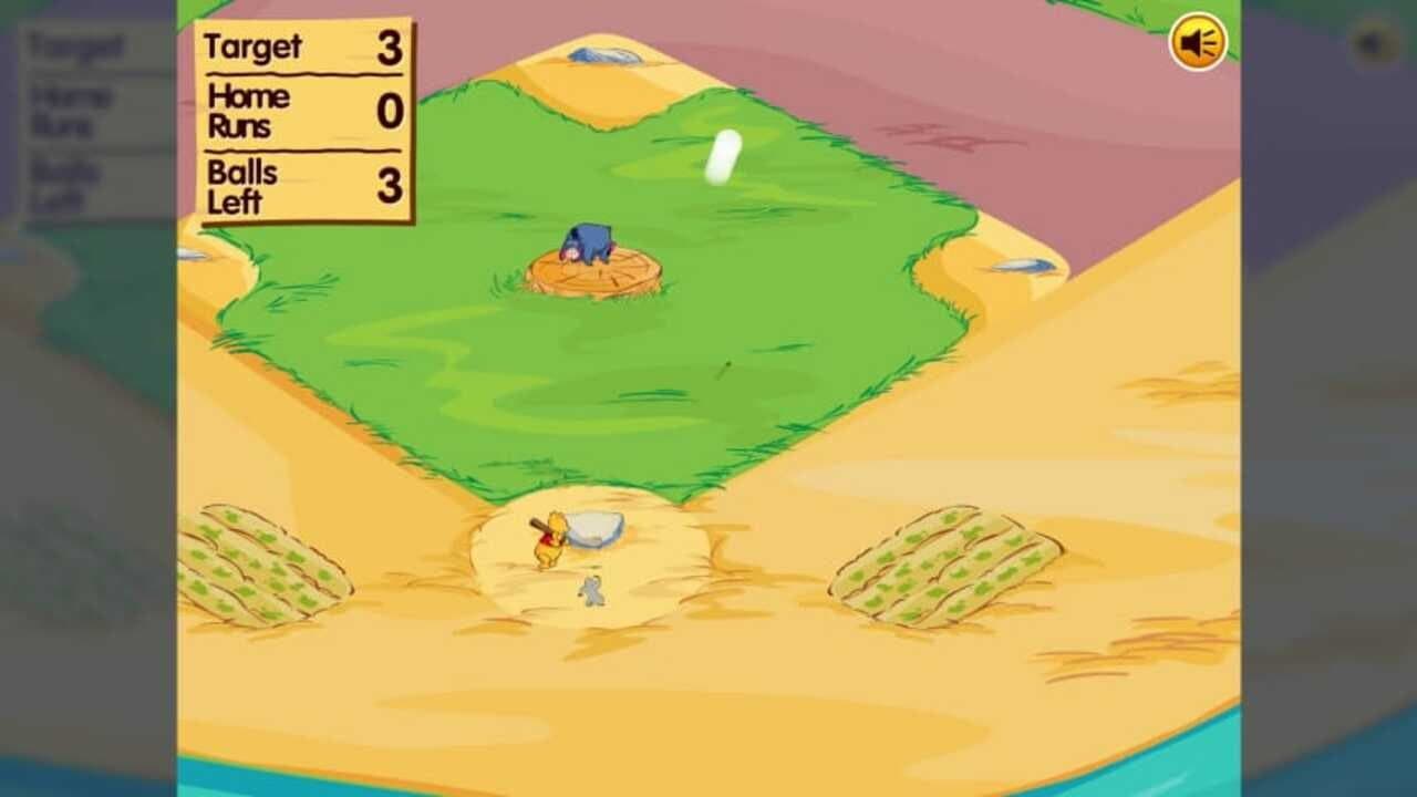 Winnie the Pooh's Home Run Derby! screenshot 1