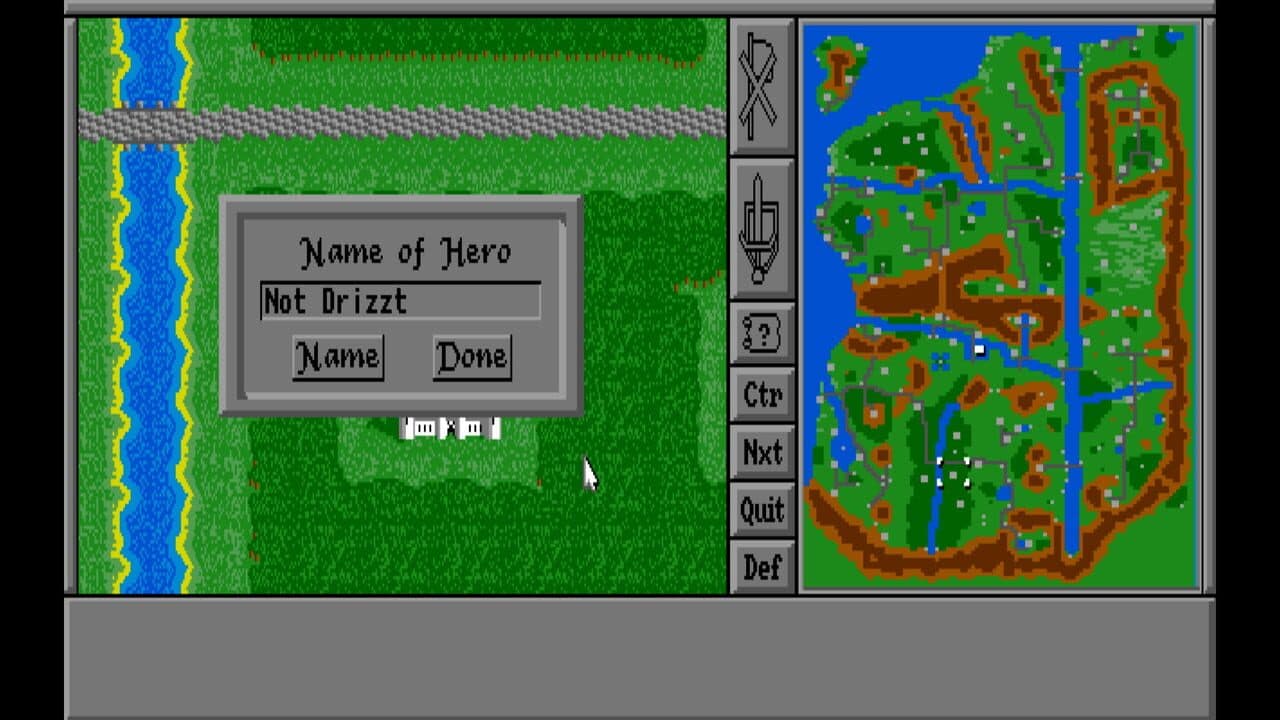 Warlords I + II screenshot 1