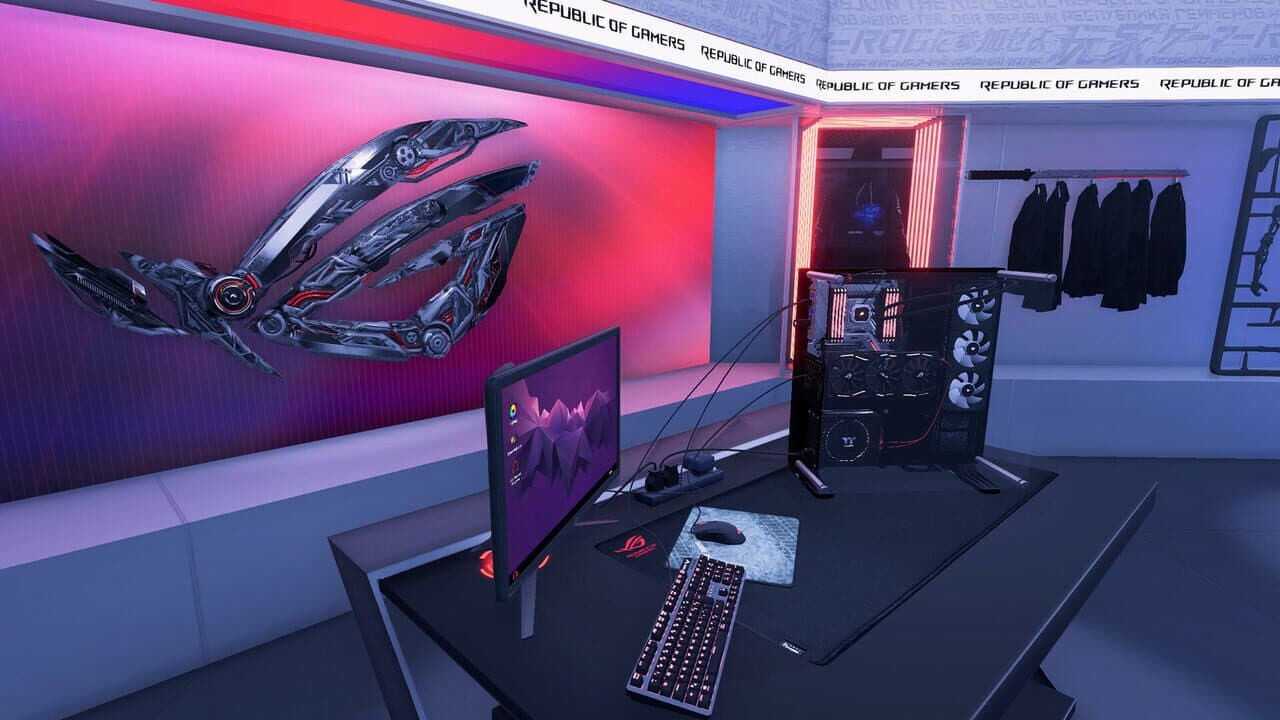 PC Building Simulator: Republic of Gamers Workshop screenshot 1