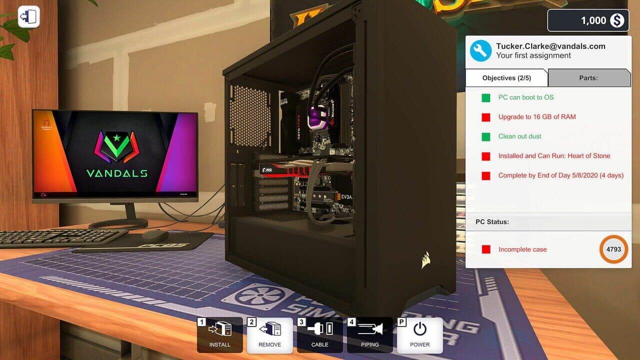 PC Building Simulator: Esports Expansion screenshot 1