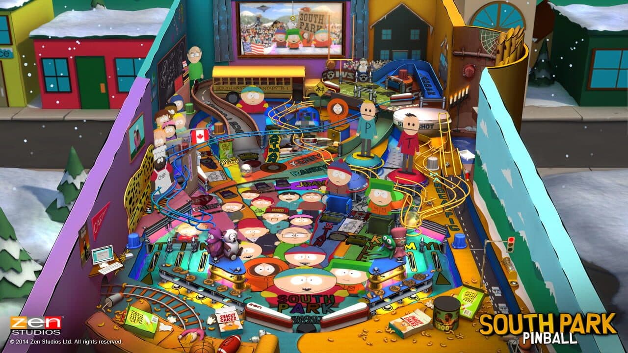 Zen Pinball 2: South Park - Super-Sweet Pinball screenshot 1