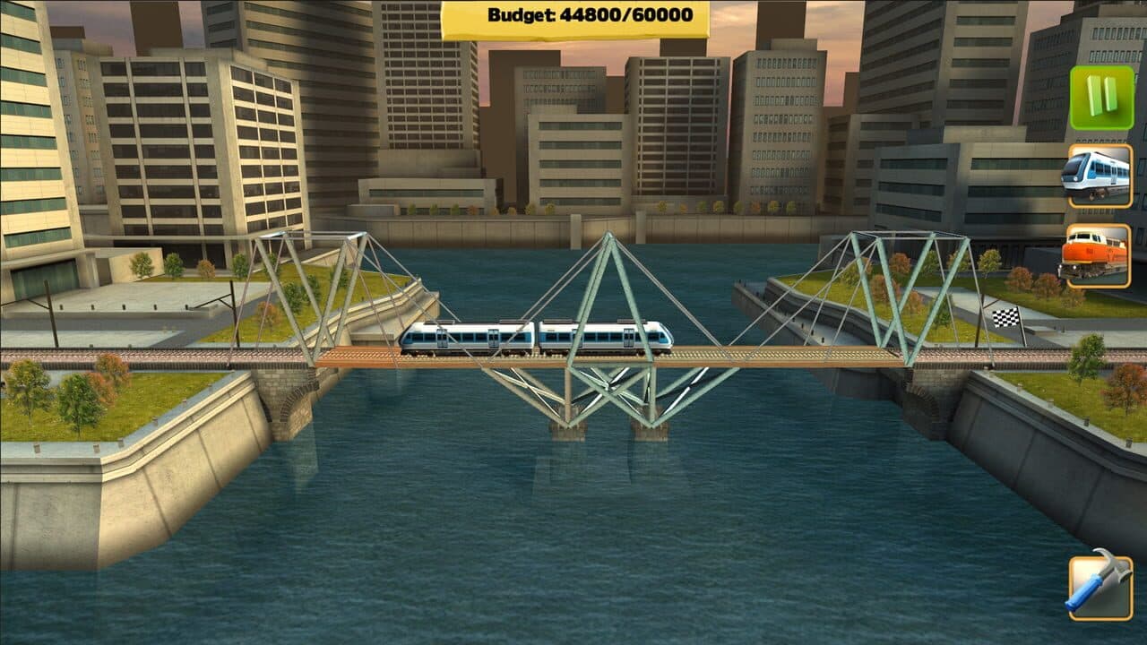 Bridge Constructor Trains screenshot 1