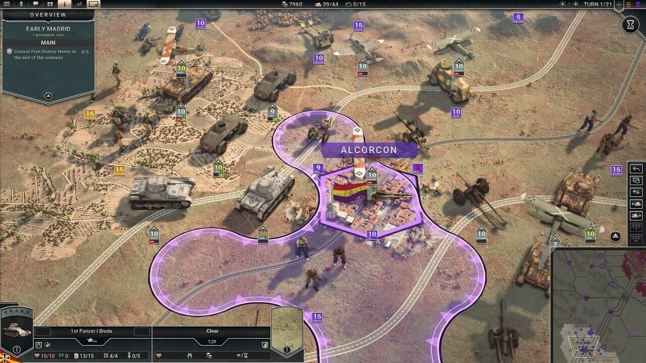 Panzer Corps 2: Axis Operations - Spanish Civil War screenshot 1