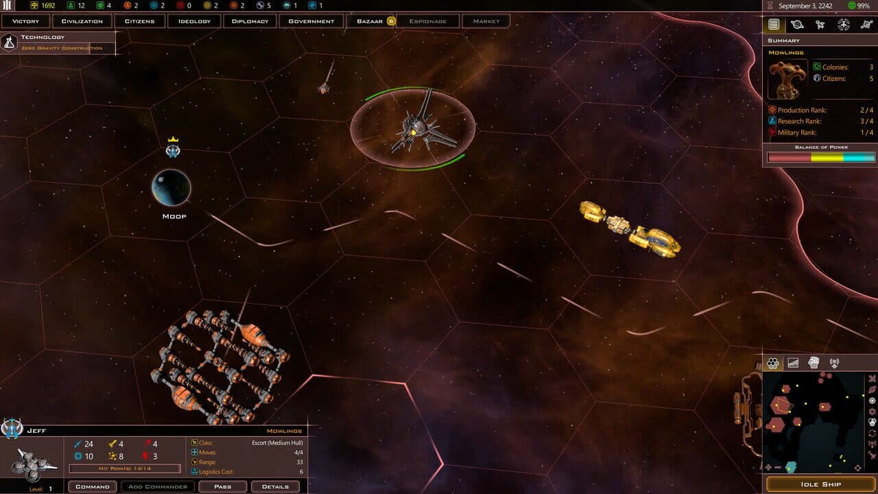 Galactic Civilizations III: Heroes of Star Control - Origins screenshot 1