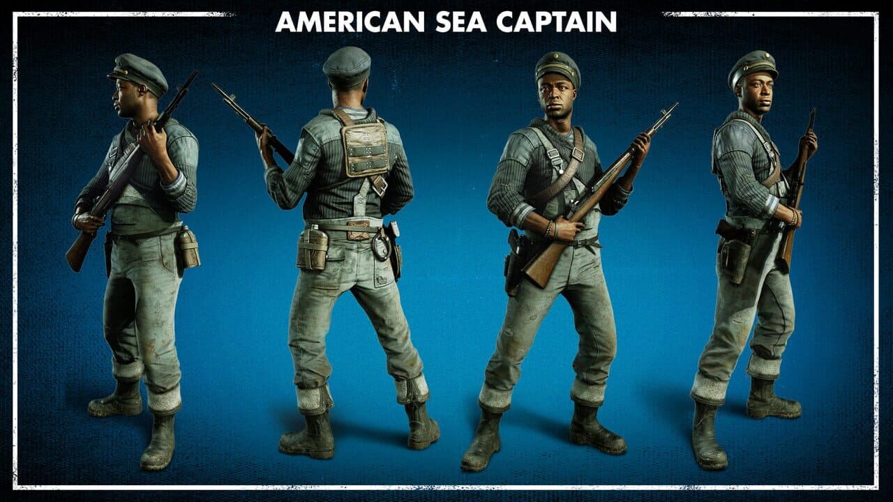 Zombie Army 4: Dead War - American Sea Captain Character screenshot 1