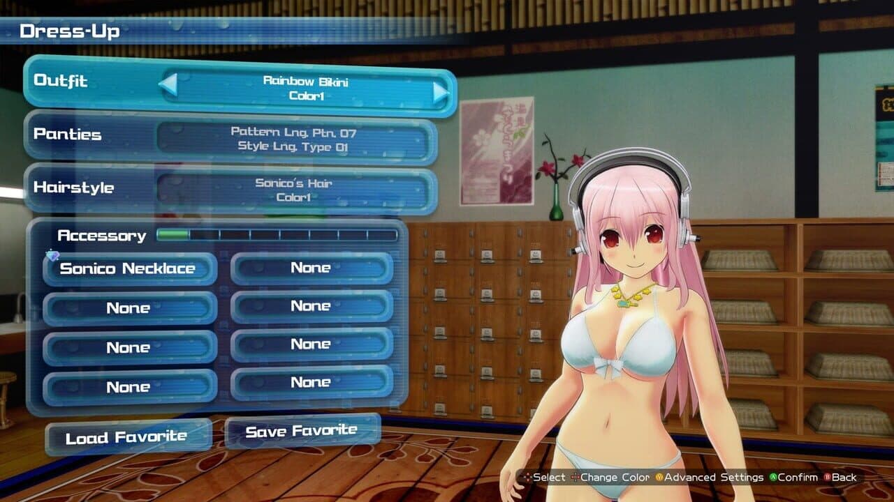 Senran Kagura: Peach Beach Splash - Super Sonico Character Pack screenshot 1