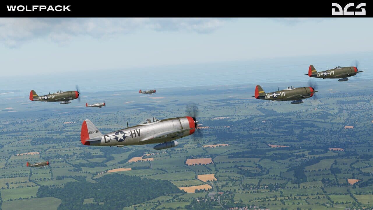 DCS World: P-47D Thunderbolt Wolfpack Campaign screenshot 1