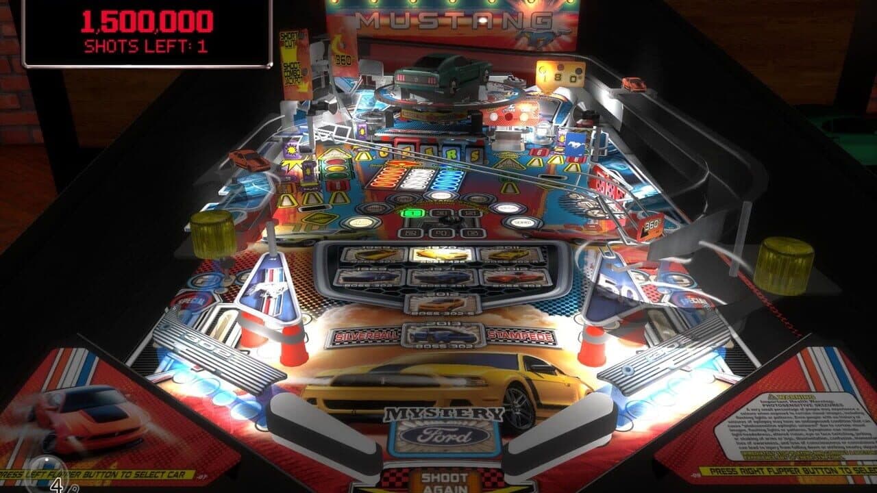 Stern Pinball Arcade: Mustang screenshot 1