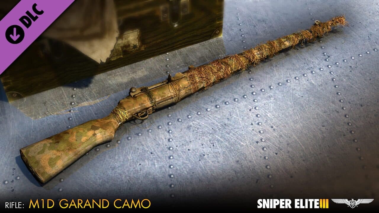 Sniper Elite III: U.S. Camouflage Rifles Pack screenshot 1