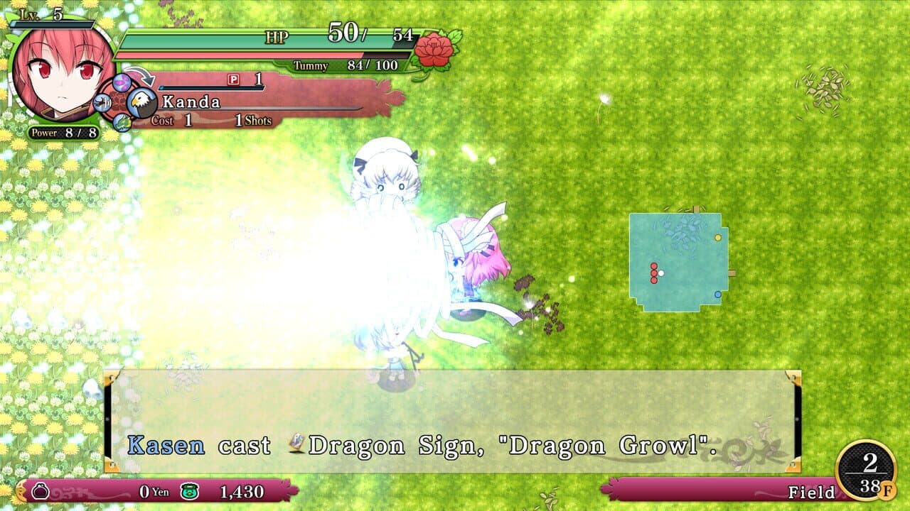 Touhou Genso Wanderer Reloaded: Kasen Ibaraki screenshot 1