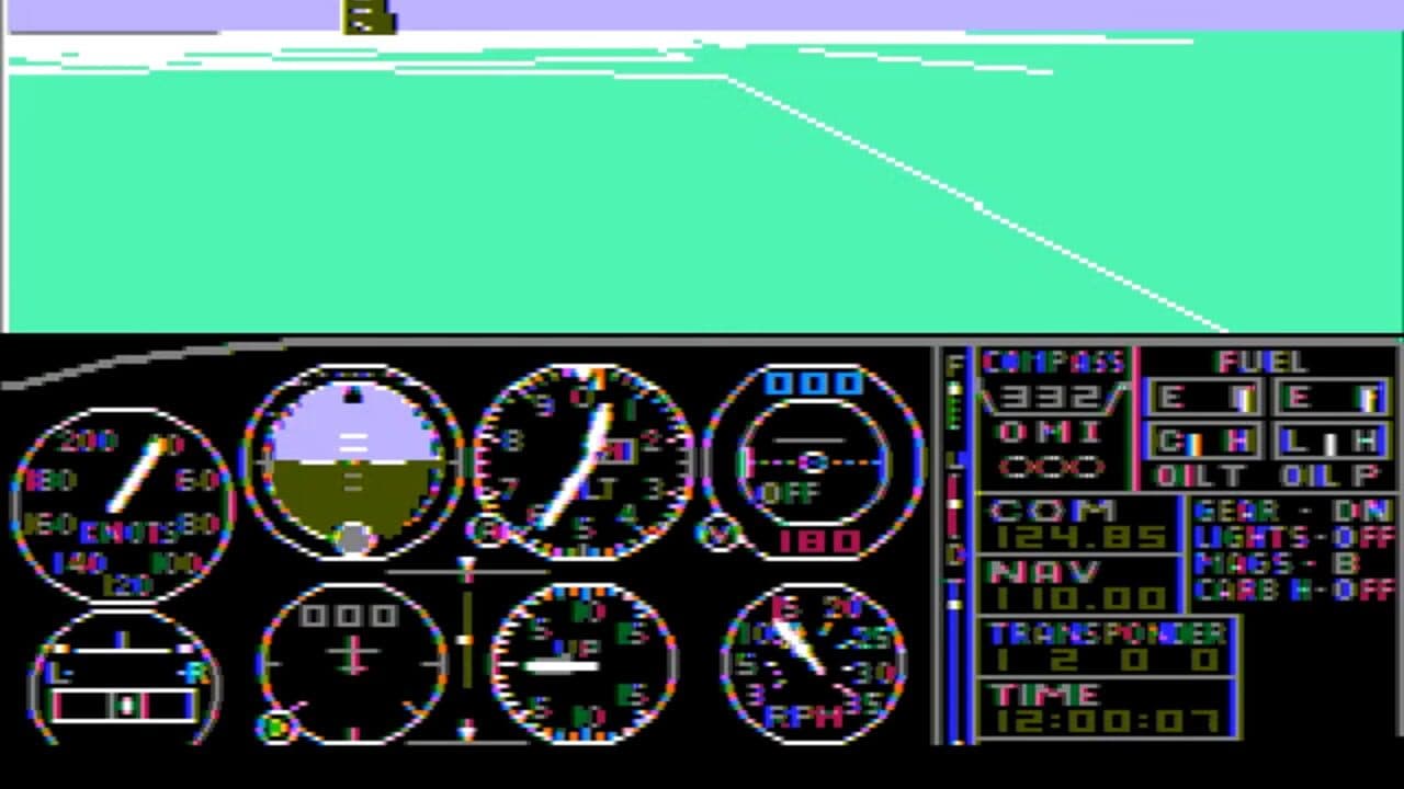 Microsoft Flight Simulator 1.0 screenshot 1