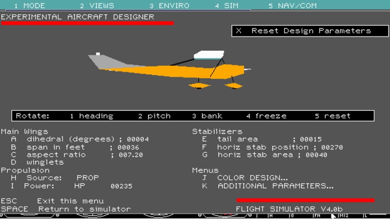 Microsoft Flight Simulator 4.0: Aircraft & Scenery Designer screenshot 1