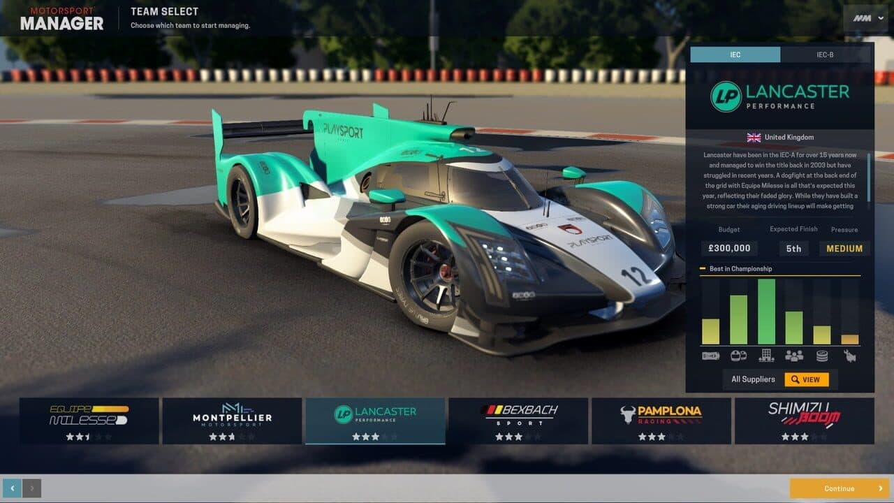 Motorsport Manager: Endurance Series screenshot 1