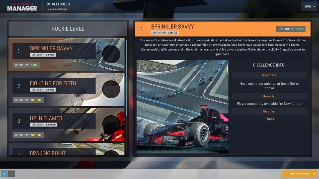 Motorsport Manager: Challenge Pack screenshot 1