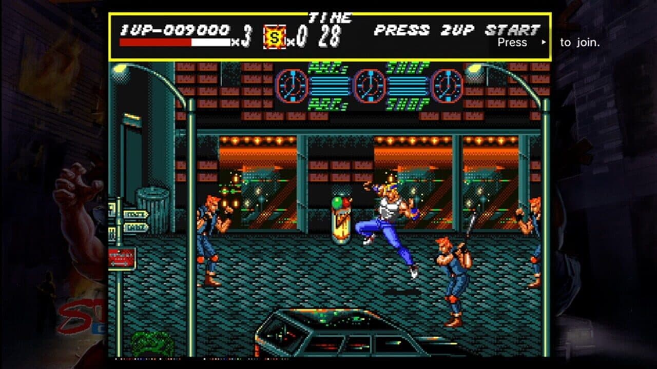 Sega Vintage Collection: Streets of Rage screenshot 1