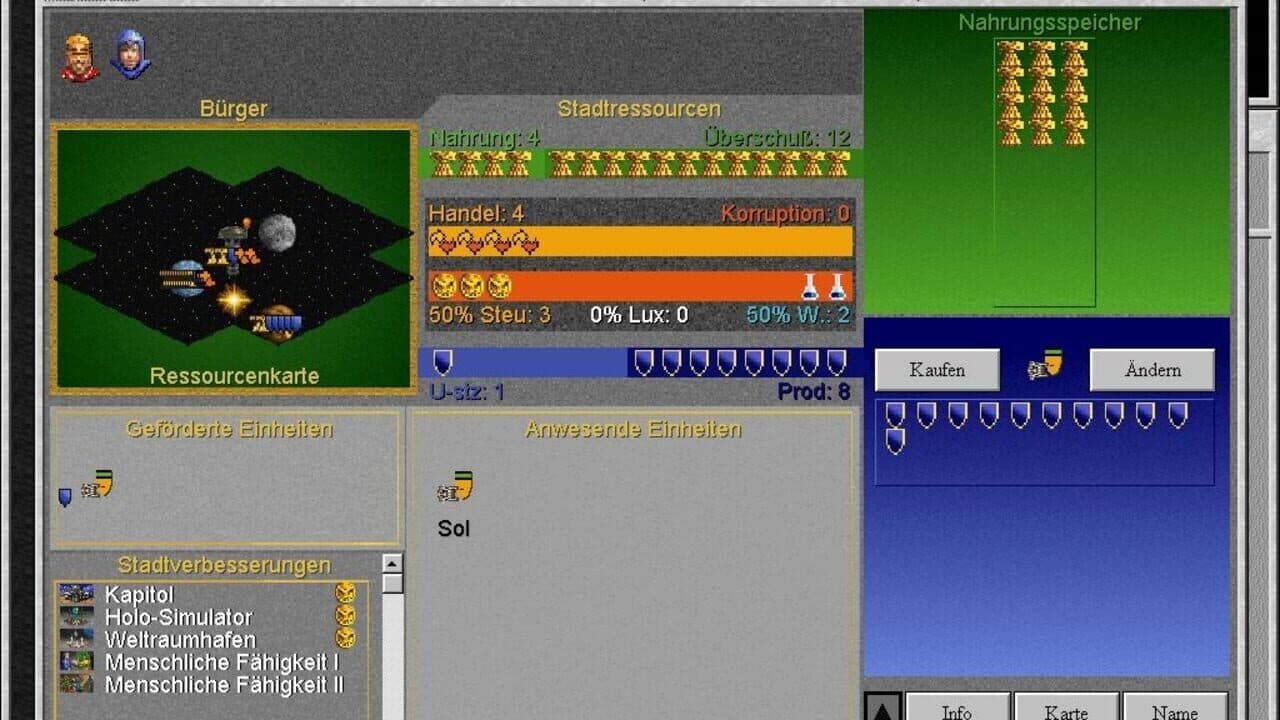 Sid Meier's Civilization II: Fantastic Worlds screenshot 1