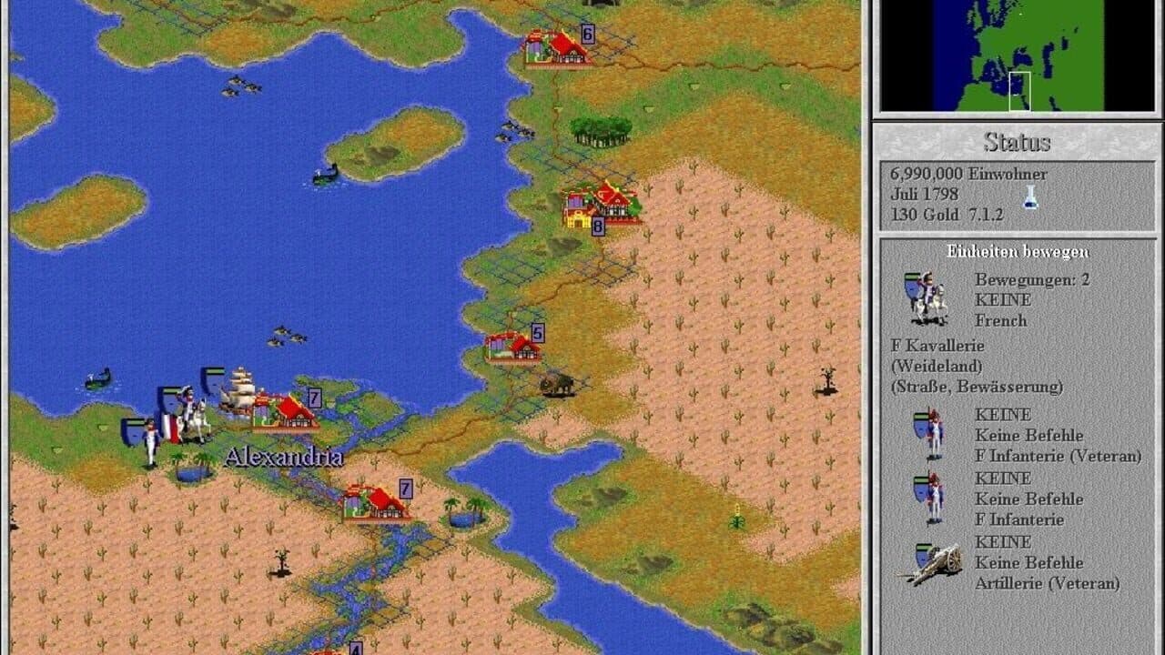 Sid Meier's Civilization II: Conflicts in Civilization screenshot 1