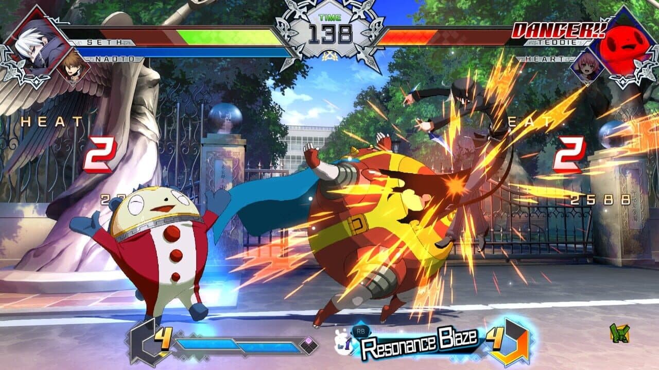BlazBlue: Cross Tag Battle - Character Pack Vol. 7: Heart/NaotoKurogane/Teddie/Seth screenshot 1