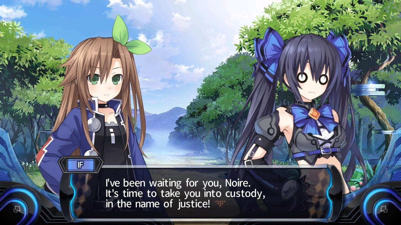 Hyperdevotion Noire: Goddess Black Heart - Ultimate Member “IF” screenshot 1
