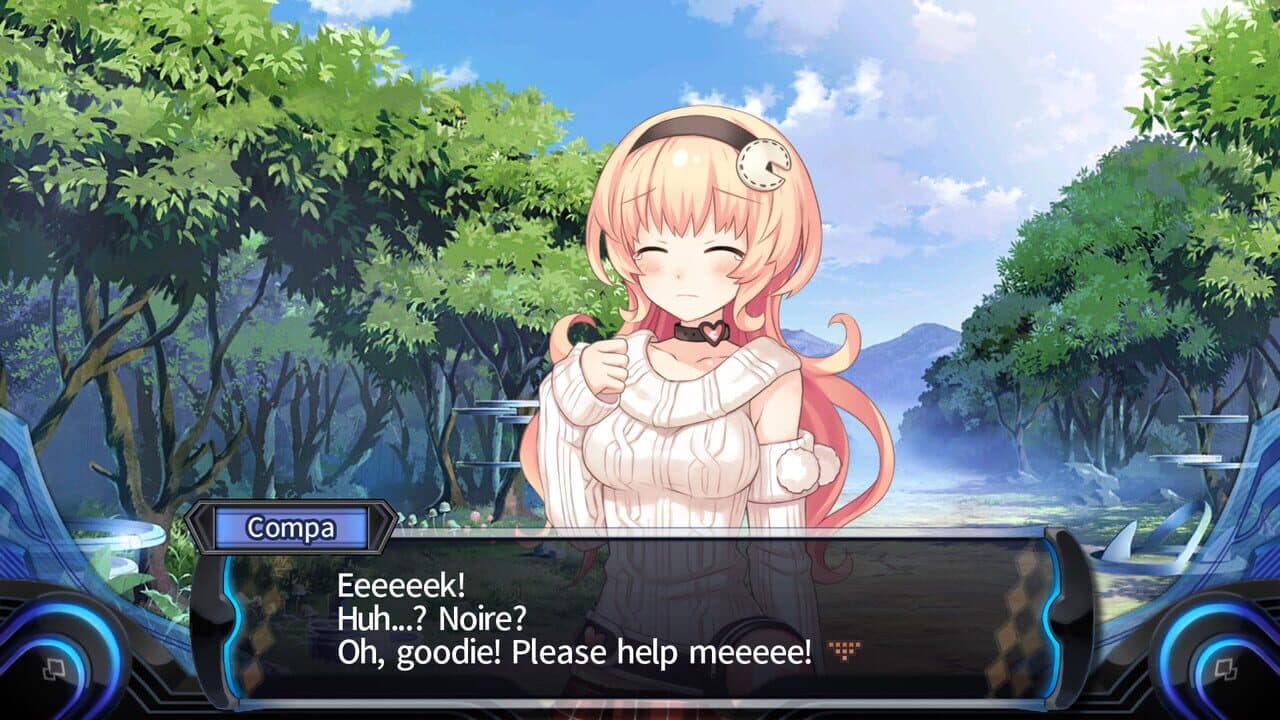 Hyperdevotion Noire: Goddess Black Heart - Ultimate Member “Compa” screenshot 1