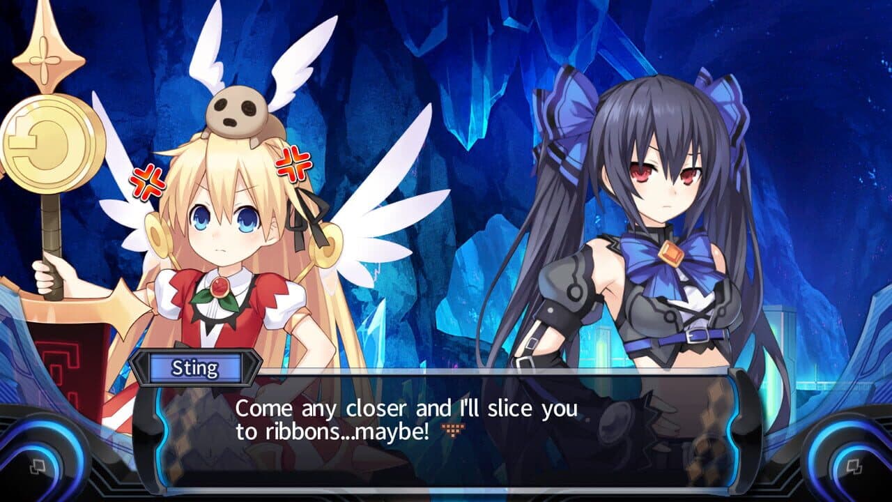 Hyperdevotion Noire: Goddess Black Heart - Ultimate Member “Sting” screenshot 1